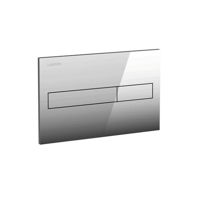 Laufen Installation System LIS Смывная клавиша, двойной смыва, цвет хром глянцевый