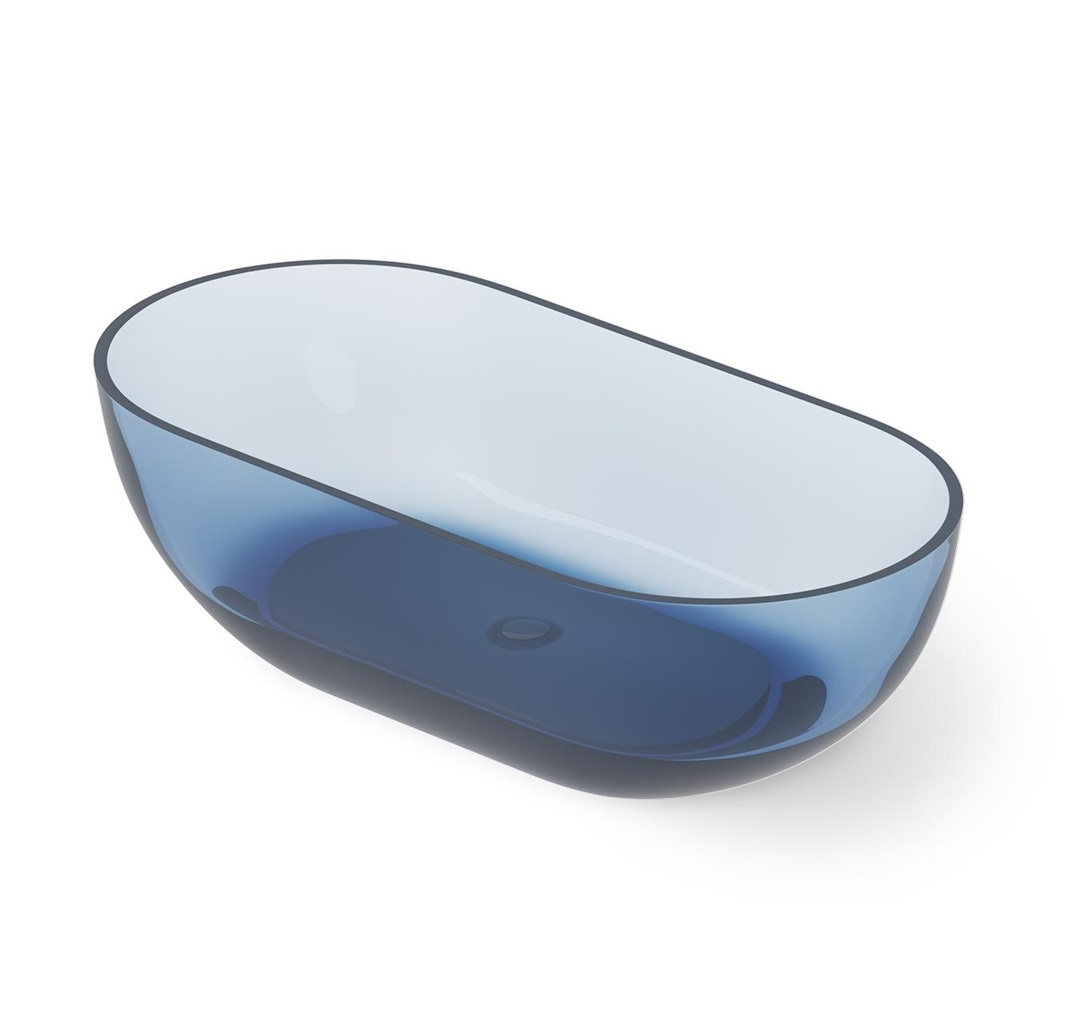 Dea Design Shadow DD8619 1650 R7 Ванна свободностоящая 1650*820 мм (Royal Blue)