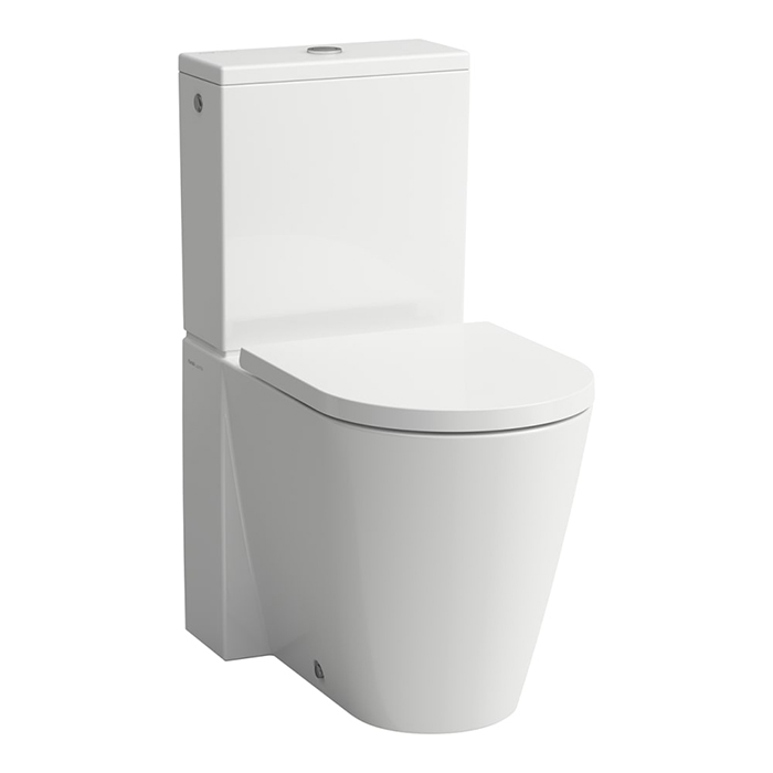 LAUFEN KARTEL Бачок 370x150x395 мм, с пластик. бачком, препятствующим образ. конденс., подвод воды сзади (в центре), белый