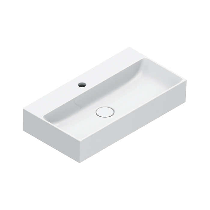Catalano PREMIUM Раковина 65x35, с 1 отв. под смеситель, покрытие Cataglaze+, цвет белый глянцевый