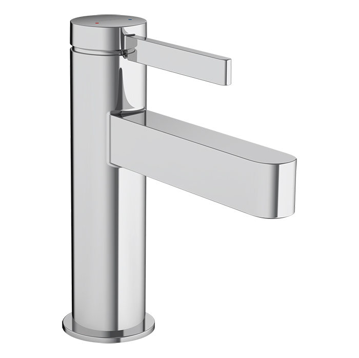 HANSGROHE FINORIS Смеситель для раковины на 1 отверстие, однорычажный, с донным клапаном, цвет хром