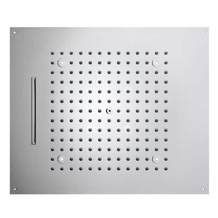 BOSSINI DREAM/2 Верхний душ 570 x 470 mm, 2 режима (дождь, каскад), с 4 LED (белый), блок питания/управления, цвет: хром