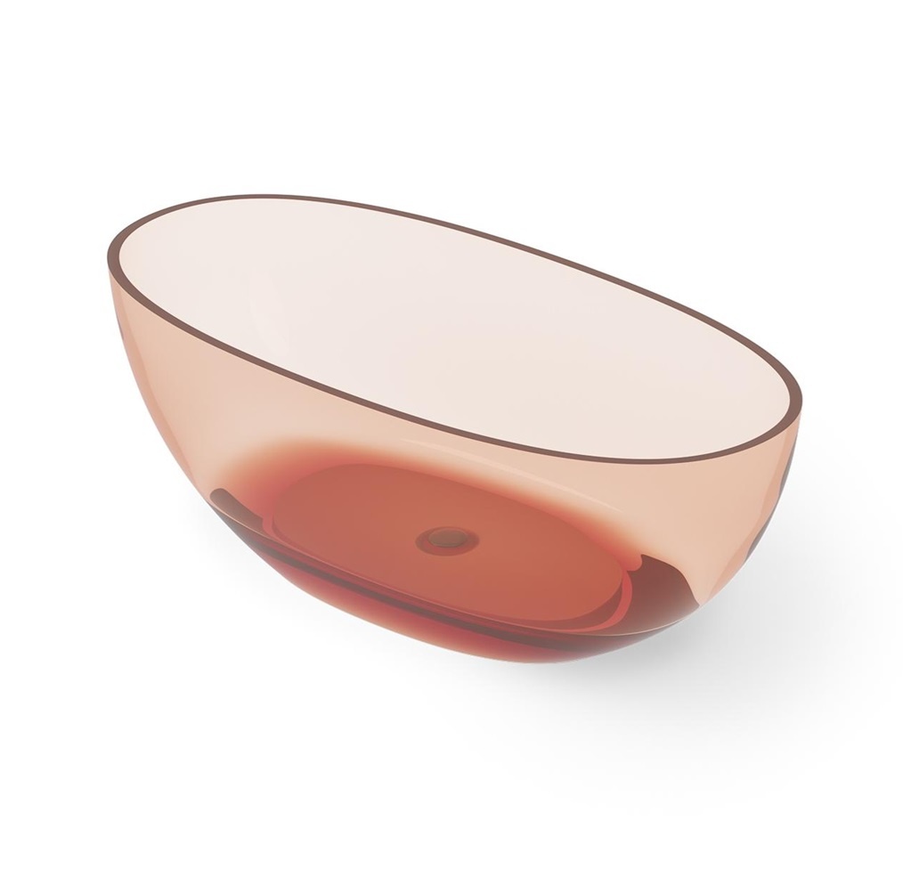 Dea Design Nature DD8628 1650 R9 Ванна свободностоящая 1650*800 мм (Brown Copper)