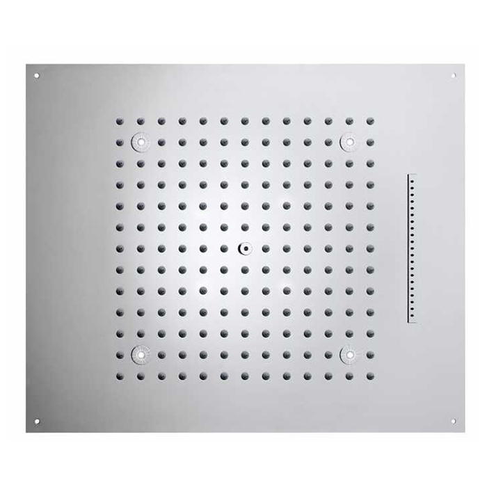 BOSSINI DREAM/2 Верхний душ 570 x 470 mm, 2 режима (дождь, водопад), с 4 LED (белый), блок питания/управления, цвет: хром