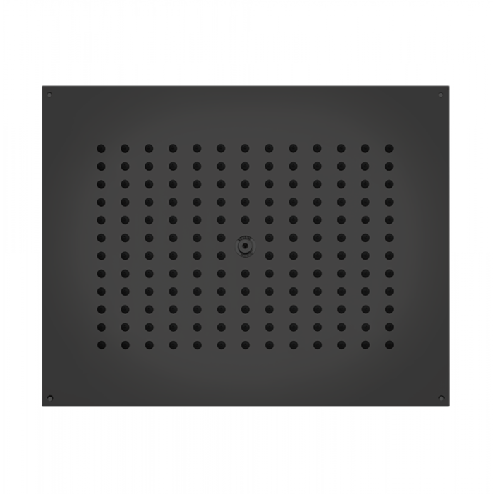 BOSSINI DREAM-RECTANGULAR Верхний душ 470 x 370 mm, цвет: черный матовый