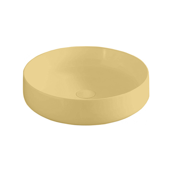 Artceram COGNAC Раковина настольная Ø 48 см, цвет giallo zinco