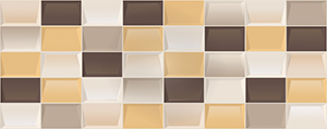 Настенная плитка 20,1*50,5 Elissa Mosaico Marrone (уп. 1,32 м2/ 13 шт)