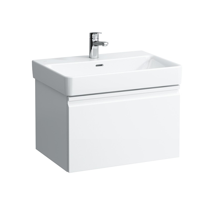 Laufen Pro A Шкафчик под раковину, 520x450x390 мм, 1 внутр.ящик, включает в комплект орган. для ящика, совместим с раковиной 818952, белый матовый