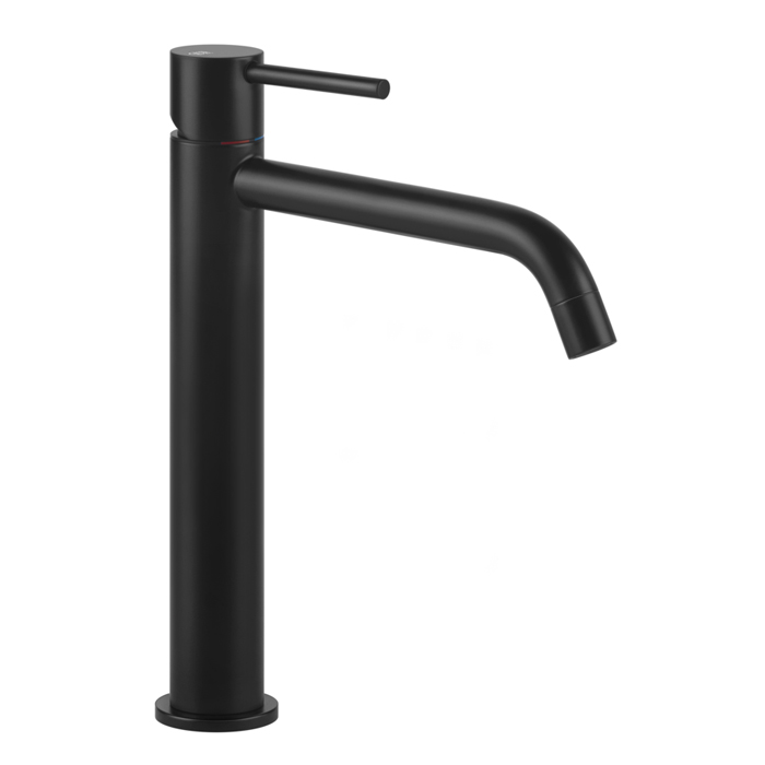 Gessi Emporio Via tortona Смеситель для раковины высокий с длинным изливом, без донного клапана, цвет: Black XL