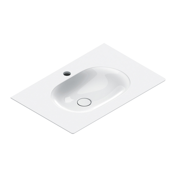 Catalano SFERA Раковина консоль 75x50, с 1 отв. под смеситель, покрытие Cataglaze+, цвет белый глянцевый