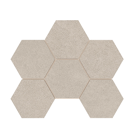 мозаика ln01/te01 hexagon 25x28,5 непол.