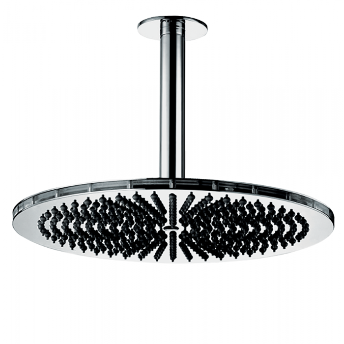 BOSSINI DREAM-OKI Верхний душ Ø 400 mm 1 режим - держателем вертикальным 300 x Ø 36 mm, цвет: хром