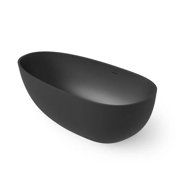 DEA DESIGN Modern Ванна отдельностоящая 160×80×h54 см, материал: Solid Surface искуственный камень, цвет: Black №16