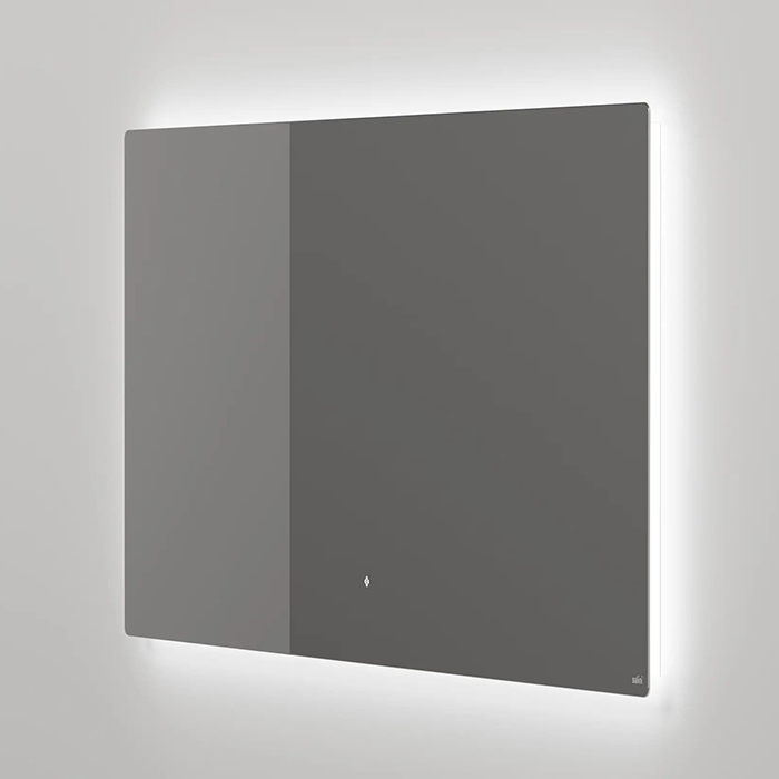 SALINI Зеркало для ванны OMBRA с LED подсветкой 1200х700х25 мм, влагостойкое AGC Сrystalvision, сенс выкл, крепления,обогрев, антизапот