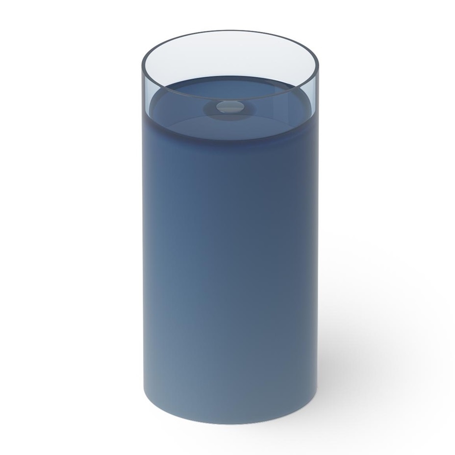 Dea Design Pedestal Basin DD2012 450 R7 Раковина напольная Ø 450 мм (Royal Blue)