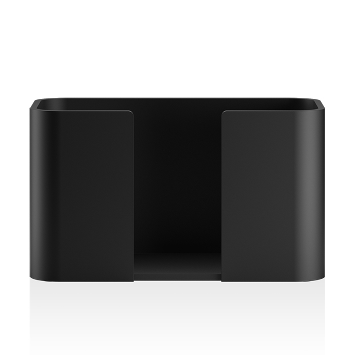 Decor Walther Black Stone SPTB Держатель для бумажных полотенец, настольный, цвет: черный матовый