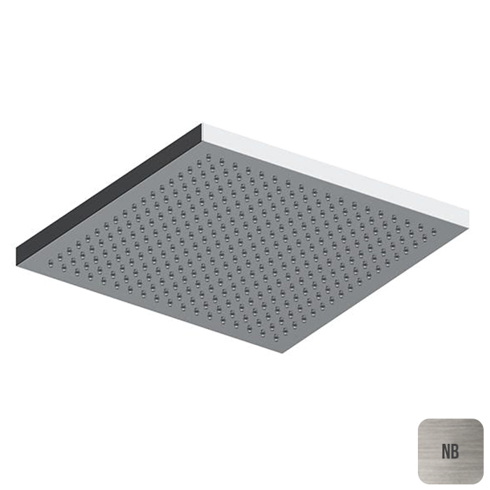 ALMAR Верхний душ 230х230 мм без держателя, цвет Nicke Brushed