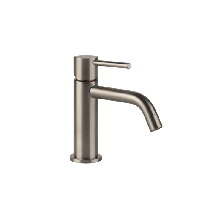 Gessi Emporio Via tortona Смеситель для раковины без донного клапана, с соединительными шлангами, цвет: Finox Brushed Nickel