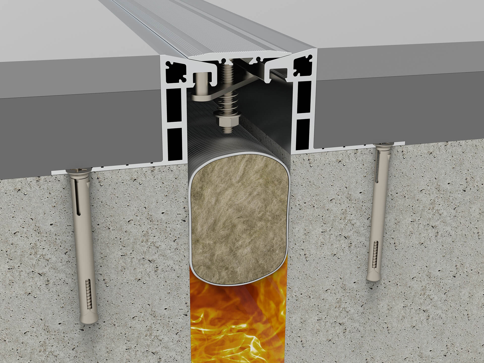 Противопожарная защита деформационных швов Master Proof Fire Barrier