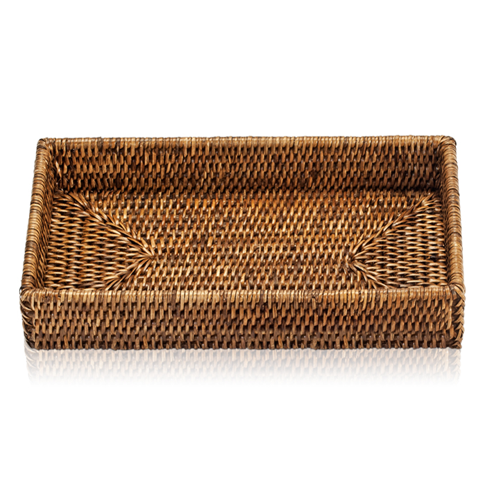 Decor Walther Basket Tab2 Лоток универсальный 30x16см, цвет: ротанг темный