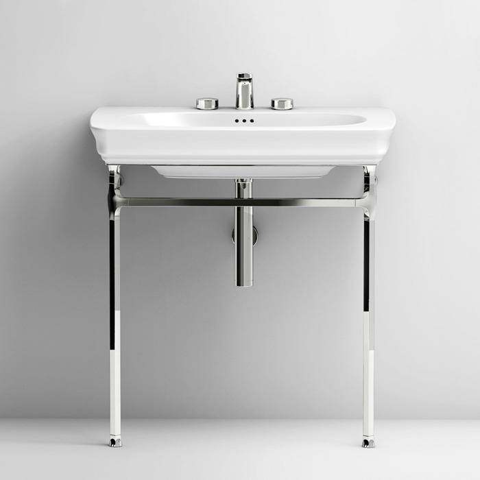Artceram CIVITAS Металическая структура Quadra 55х44хh80,5см для раковины 68, цвет: хром