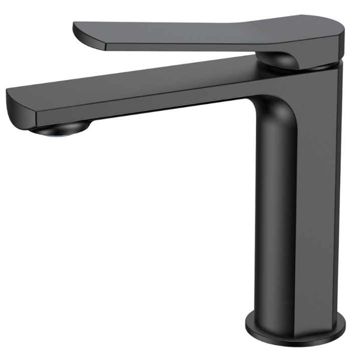 NEMO NM-1311-MB Смеситель для раковины с донным клапаном MATTE BLACK (ЧЕРНЫЙ МАТОВЫЙ)