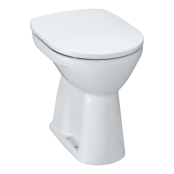 LAUFEN Pro Унитаз напольный 470x360x450 мм, с полочкой, выпуск вертикальный, увеличенная высота 450 мм, белый