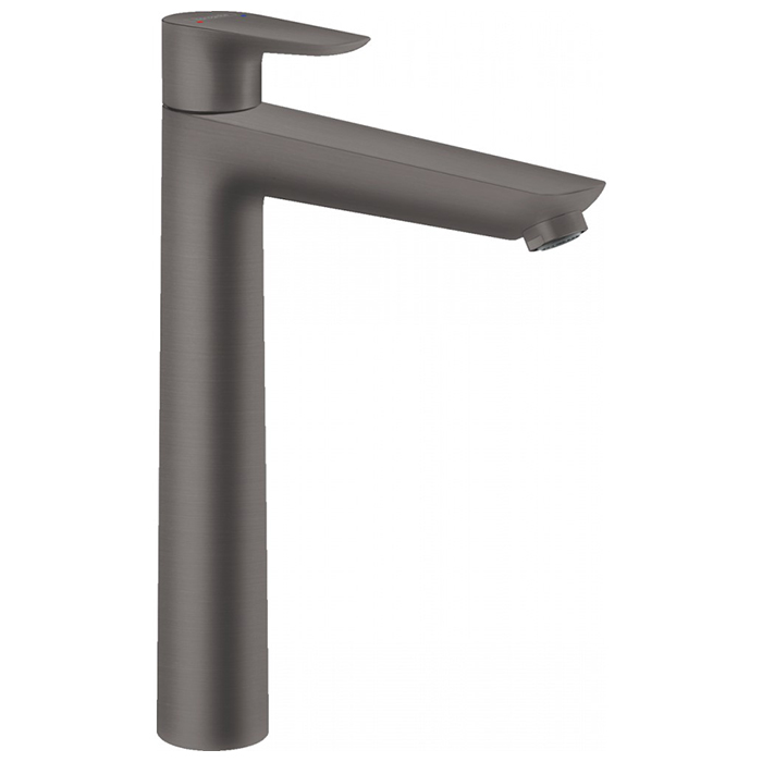 HANSGROHE TALIS E Смеситель для раковины однорычажный, высота 234 мм.,издив 183, цвет шлифованный черный хром