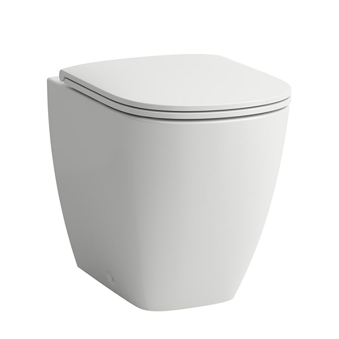 LAUFEN Lua Унитаз безободковый напольный 520*360*h420 мм, цвет белый глянец