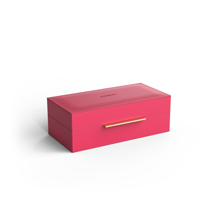 Decor Walther BROWNIE BOX S - Искусственная кожа Пурпурный