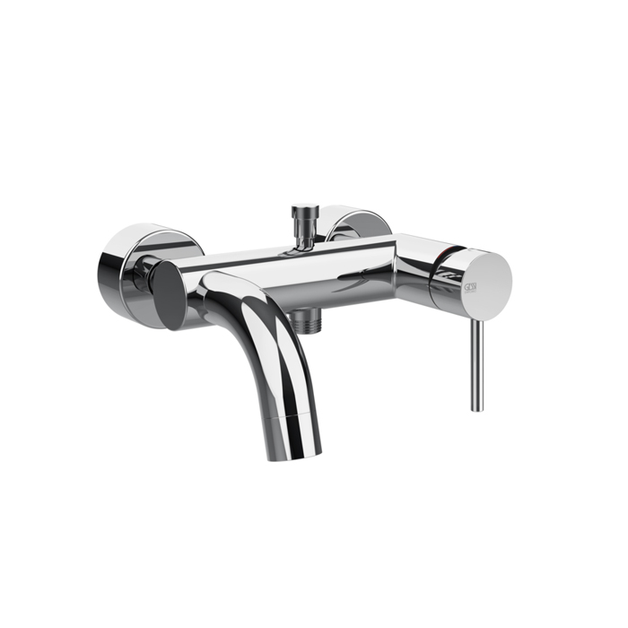 Gessi Emporio Via tortona Смеситель наружный для ванны с автоматическим переключателем ванна-душ, цвет: Chrome