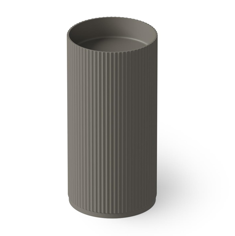 DEA DESIGN Pedestal Basin DD2803 450 3 Раковина напольная Ø 450 мм (серый матовый)