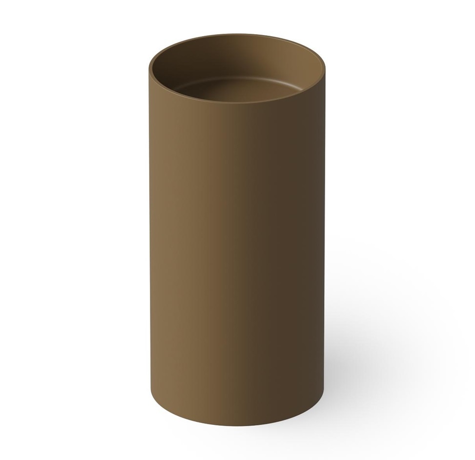 Dea Design Pedestal Basin DD2012 450 1 Раковина напольная Ø 450 мм (Dark Camel)