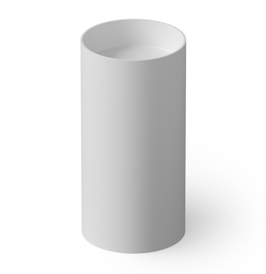 Dea Design Pedestal Basin DD2012 450 18 Раковина напольная Ø 450 мм (белый матовый)