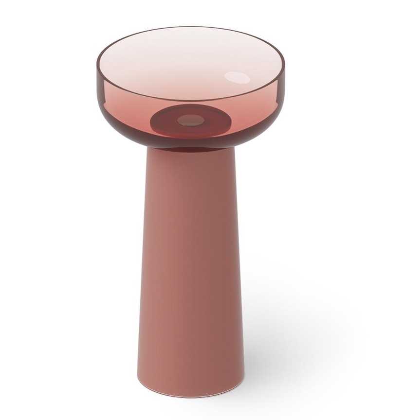 Dea Design Pedestal Basin DD2027 480 R5 Раковина напольная Ø 480 мм (Pomegranate)
