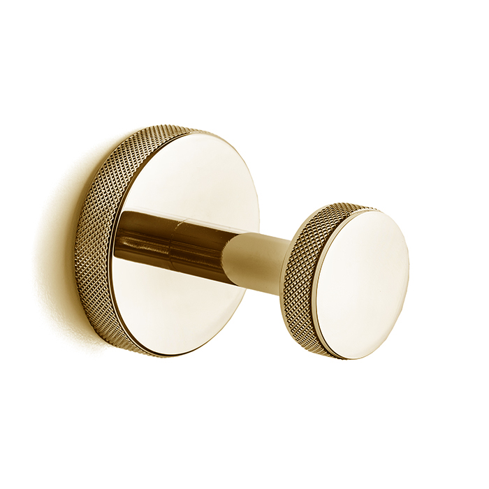 3SC Ribbon Крючок одинарный,цвет: золото 24к. Lucido