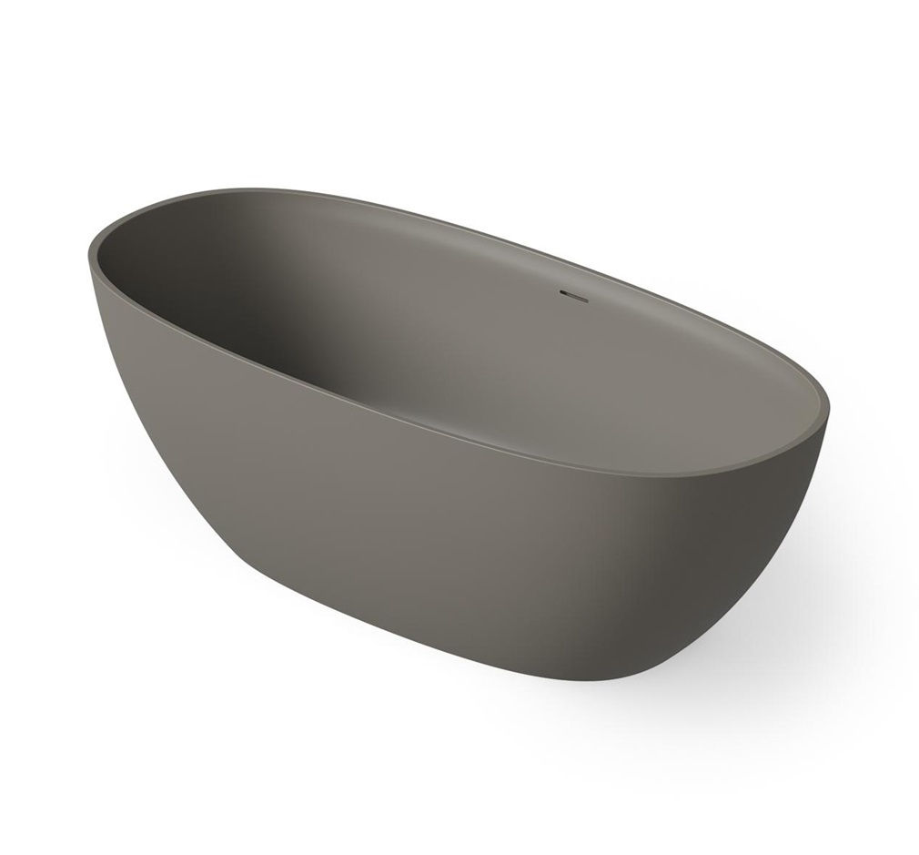 Dea Design Edge DD8928 1400 3 Ванна свободностоящая 1400*720 мм (серый матовый)