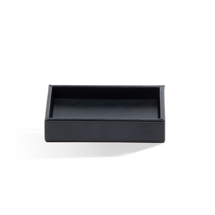 Decor Walther Brownie Tab S Лоток универсальный 12.5x9.5см, цвет: черная кожа
