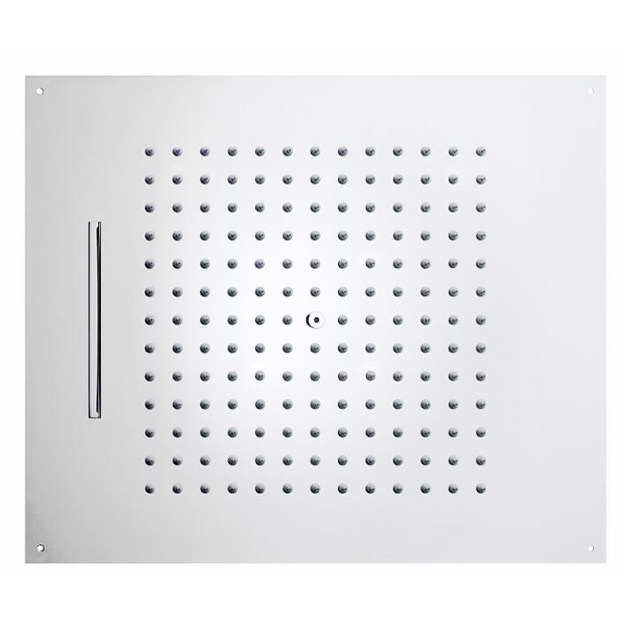 BOSSINI DREAM/2 Верхний душ 570 x 470 mm, 2 режима (дождь, каскад), цвет: белый матовый