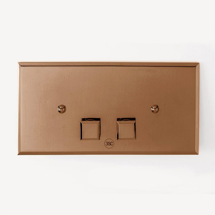 3SC SQUARE pLAQUE Клавиша смыва для бачков Geberit UP320/720, 33*2,5*h17, материал: латунь, цвет: бронза (Спеццена с нашего склада!)