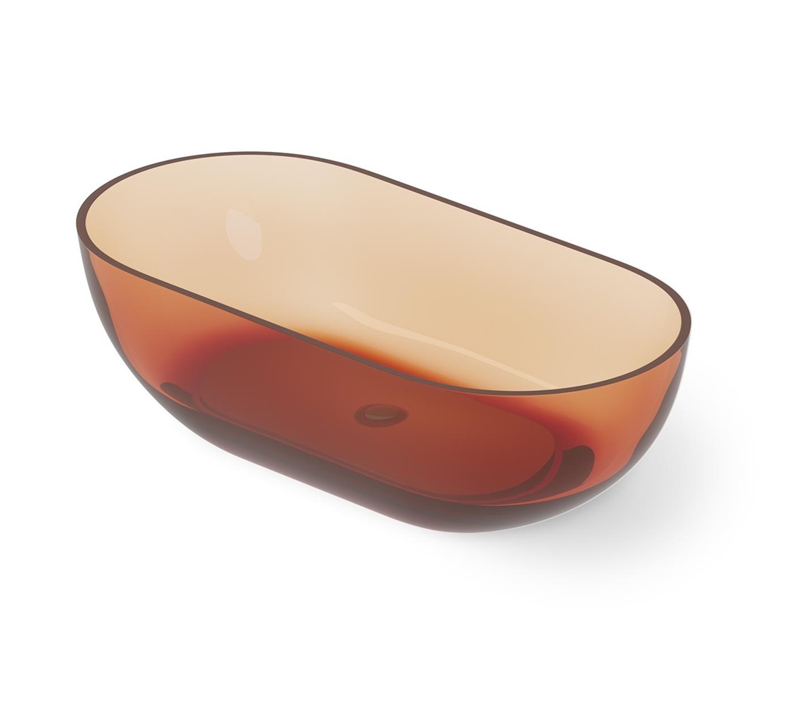 Dea Design Shadow DD8619 1650 R1 Ванна свободностоящая 1650*820 мм (Sunset)