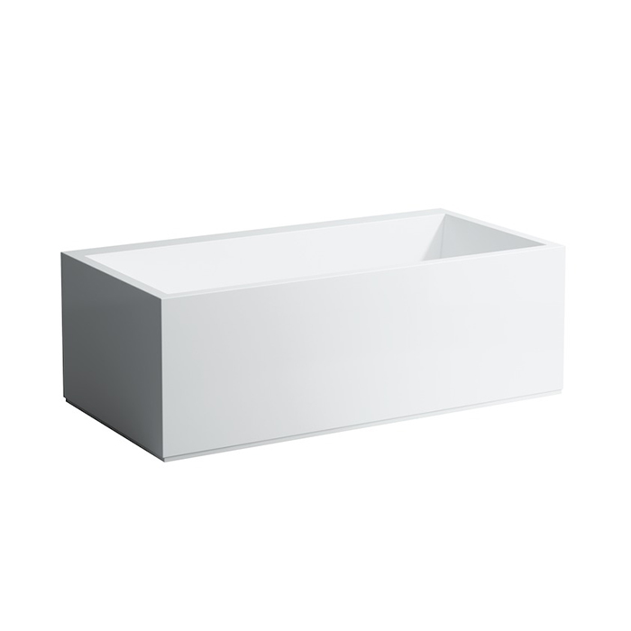 Laufen Kartell Ванна 1700x860x440мм, пристенная, DX, с панелями, с слив-переливом с подсветкой, материал: композит, цвет: белый