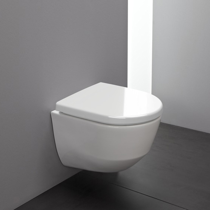 LAUFEN Pro Унитаз подвесной безободковый, укороченный 490х360х340 мм., цвет белый