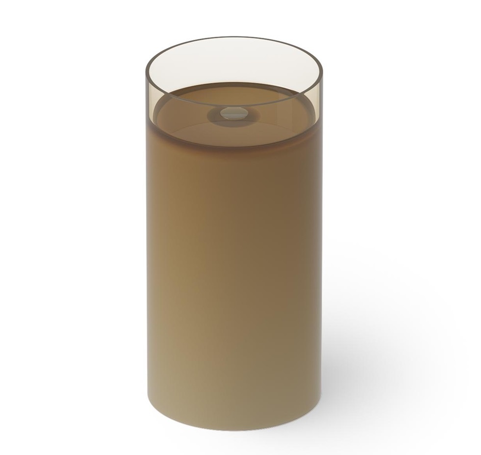 Dea Design Pedestal Basin DD2012 450 R6 Раковина напольная Ø 450 мм (Grey Brown)