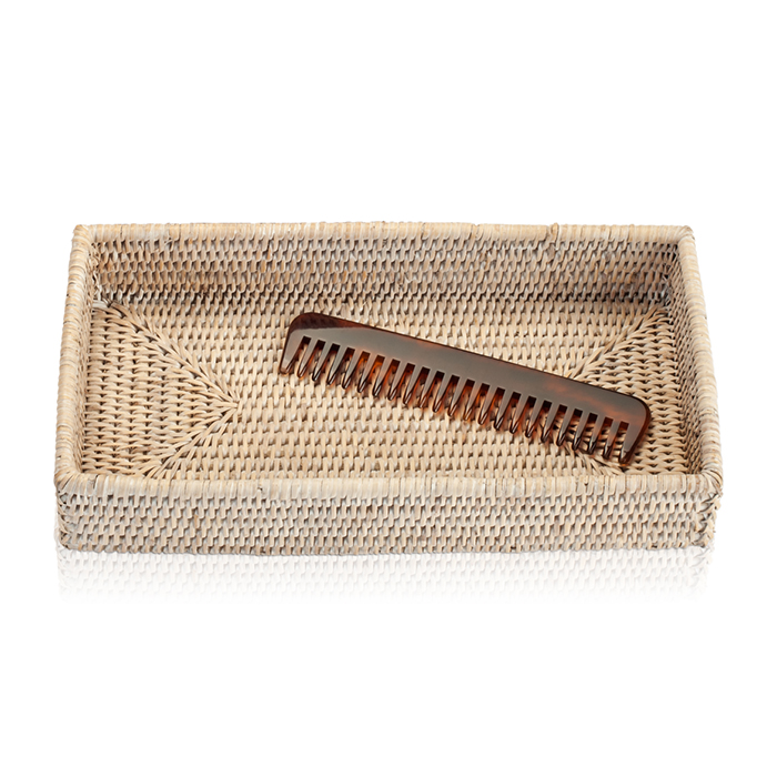Decor Walther Basket Tab2 Лоток универсальный 30x16см, цвет: ротанг светлый