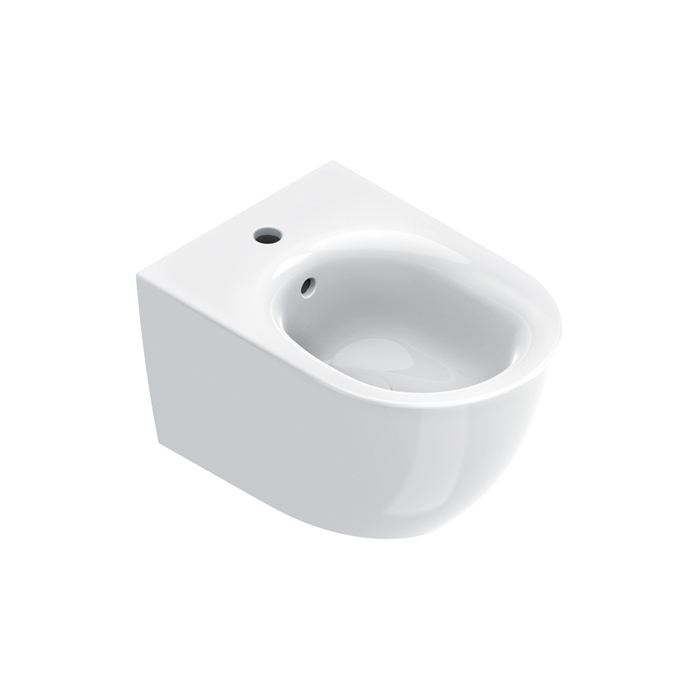Catalano SFERA Биде подвесное 50x35, с 1 отв. под смеситель, покрытие Cataglaze+, без крепежа, цвет белый глянцевый