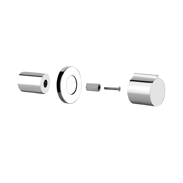 Gessi Emporio Emporio shower Внешние части для настенного переключателя, цвет: Chrome