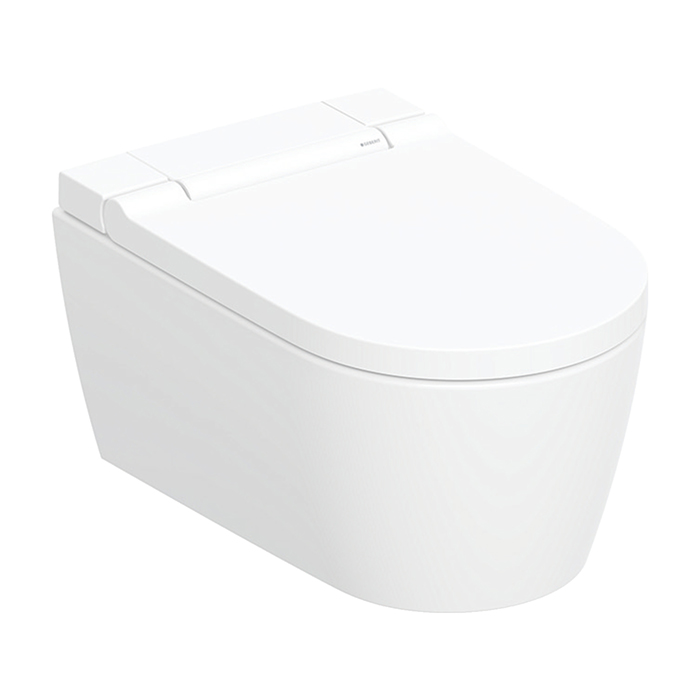 Geberit AquaClean Sela Унитаз-биде подвесной, белый / KeraTect, декор. панель: белый глянцевый (замена 146.224.11.1)