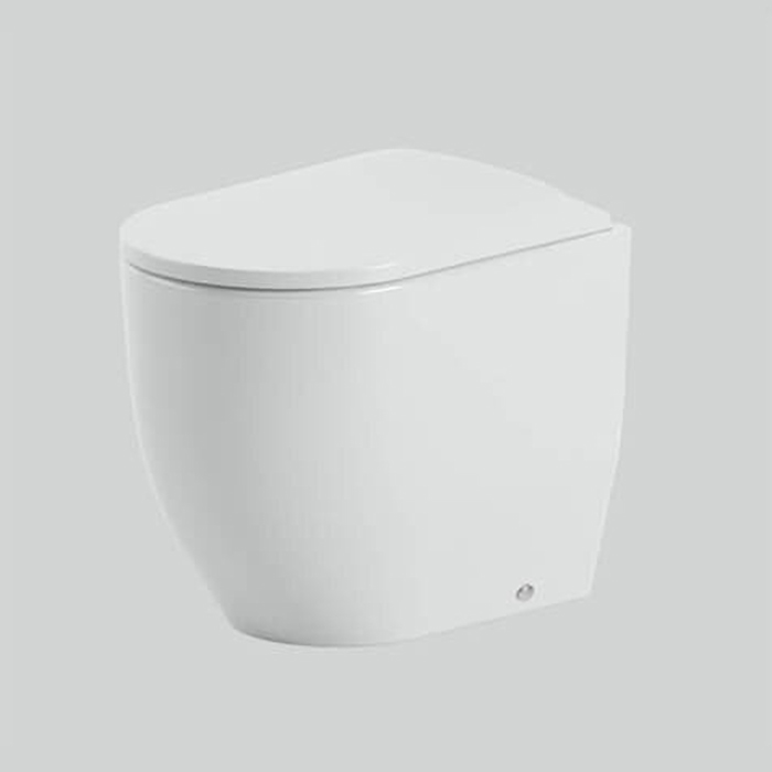 Artceram MONET Унитаз напольный приставной Rimless 36 x 54 h48 см, цвет белый глянцевый SANIGLAZE