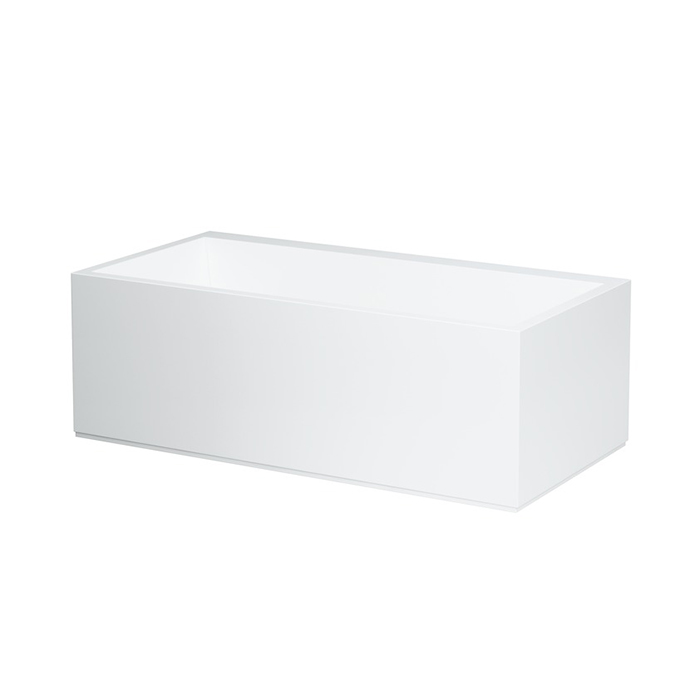 Laufen Kartell Ванна 1700x860x440мм, SX, с панелями, с слив-переливом с подсветкой, материал: композит, цвет: белый